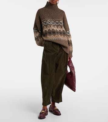 Hose Dash aus Baumwoll-Cord | Altuzarra