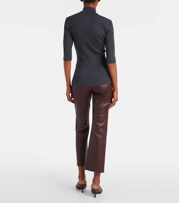 Wool zip-up sweater | Brunello Cucinelli