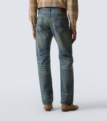 Jeans rectos de tiro medio | RRL
