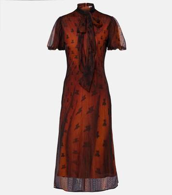 Bedrucktes Midikleid | Acne Studios