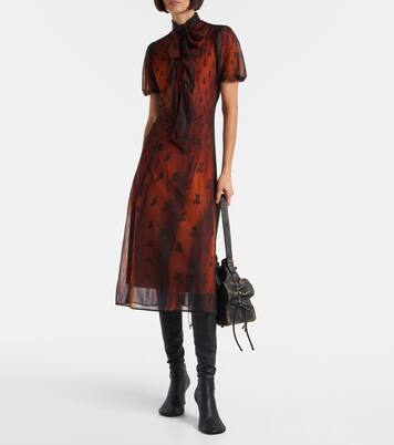 Bedrucktes Midikleid | Acne Studios