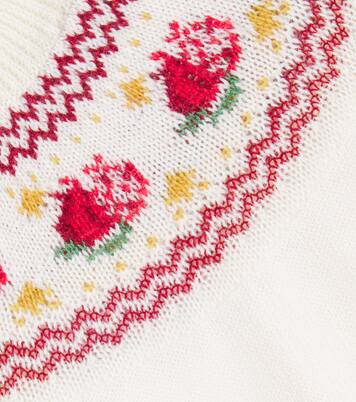Grenada fair isle wool sweater | La Coqueta