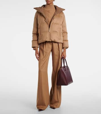 Diego reversible camel hair down jacket | Max Mara