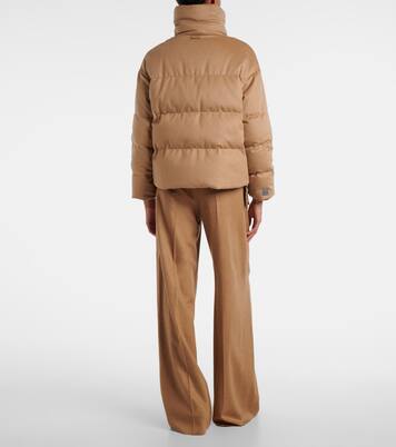 Diego reversible camel hair down jacket | Max Mara