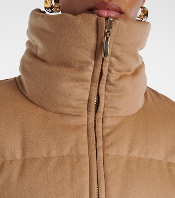Diego reversible camel hair down jacket | Max Mara