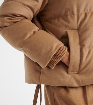 Diego reversible camel hair down jacket | Max Mara