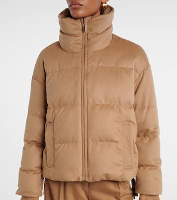 Diego reversible camel hair down jacket | Max Mara
