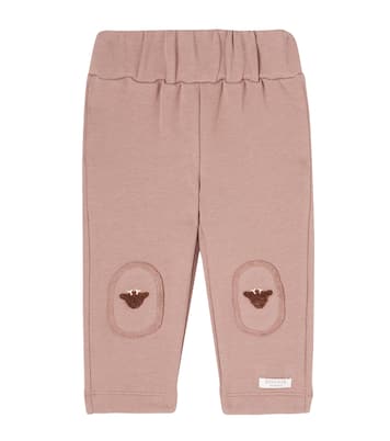Baby Joek appliqué cotton sweatpants | Donsje