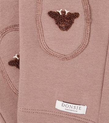 Baby Joek appliqué cotton sweatpants | Donsje