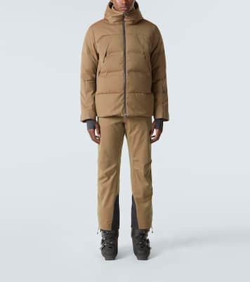 Indren herringbone wool-blend ski pants | Sease