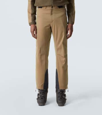 Indren herringbone wool-blend ski pants | Sease