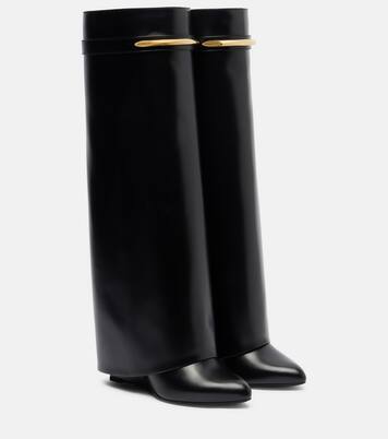 Shark 95 leather knee-high boots | Givenchy