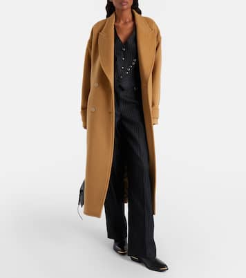 Winry wool and cashmere-blend coat | Isabel Marant