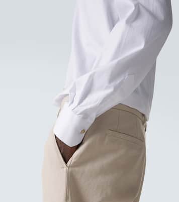 Cotton poplin shirt | Kiton
