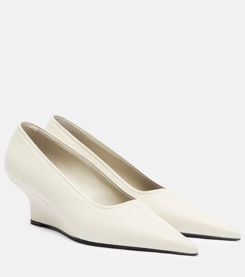 Escarpins compensés Sharp en cuir | Toteme