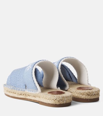 Logo espadrille sandals | Chloé Kids