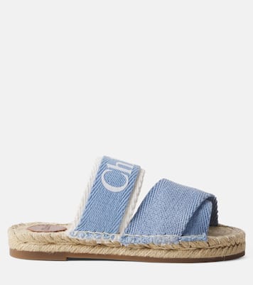 Logo espadrille sandals | Chloé Kids