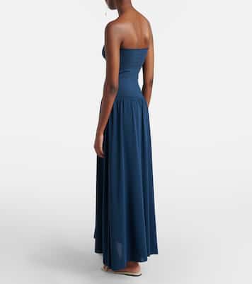 Robe longue Oda en crêpe | Eres