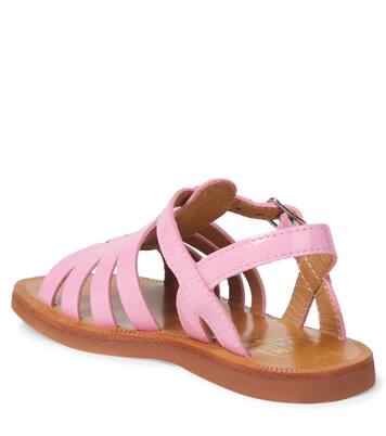 Plagette Strap patent leather sandals | Pom d'Api