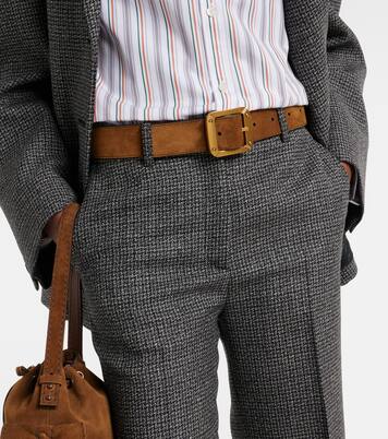 Reversible suede belt | Acne Studios