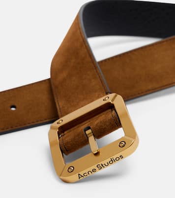 Reversible suede belt | Acne Studios
