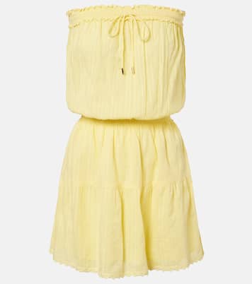 Besticktes Minikleid Colette aus Baumwolle | Melissa Odabash