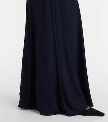 Off-Shoulder-Maxikleid aus Jersey | Alaïa