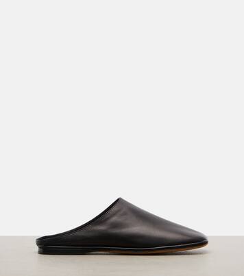 Piper leather mules | The Row