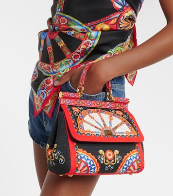 Sicily Medium printed top-handle bag | Dolce&Gabbana
