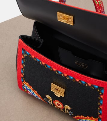 Sicily Medium printed top-handle bag | Dolce&Gabbana