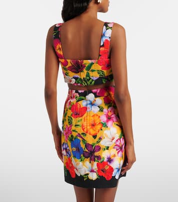 Floral crop top | Dolce&Gabbana