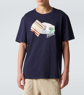 Paula's Ibiza cotton-blend T-shirt  | Loewe