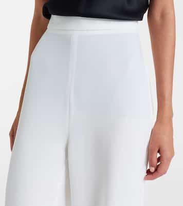 Pantalon ample en cady | Max Mara