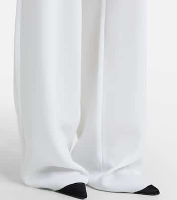 Pantalon ample en cady | Max Mara
