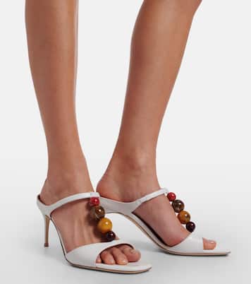 Lena embellished leather mules | Malone Souliers