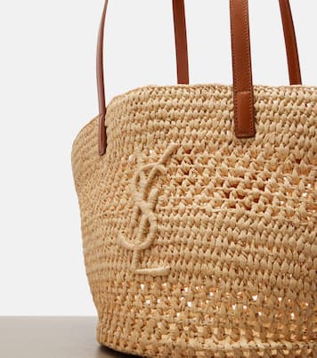 Panier Small raffia bucket bag | Saint Laurent