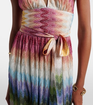 Halterneck maxi dress | Missoni