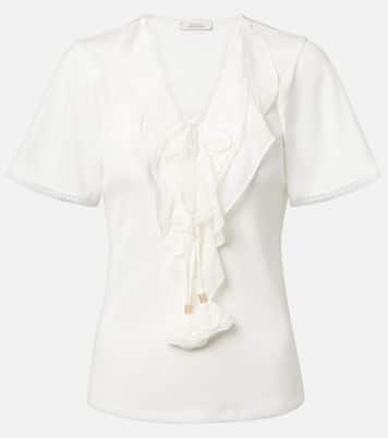 Pure Sleekness ribbed-knit cotton top | Dorothee Schumacher