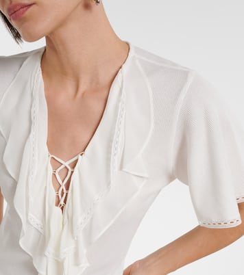 Pure Sleekness ribbed-knit cotton top | Dorothee Schumacher