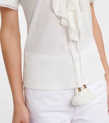 Pure Sleekness ribbed-knit cotton top | Dorothee Schumacher