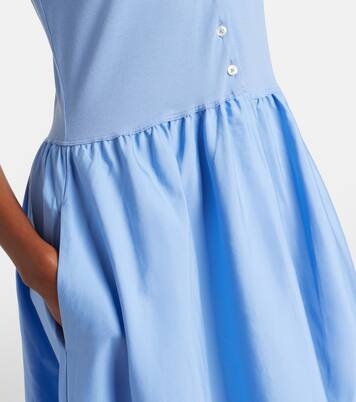 Cotton-blend shirt dress | Polo Ralph Lauren