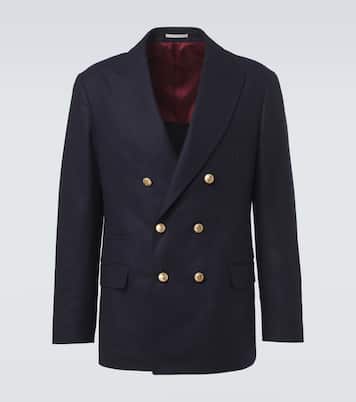 Blazer en laine vierge | Brunello Cucinelli