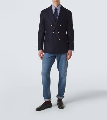 Blazer en laine vierge | Brunello Cucinelli