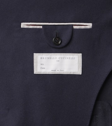 Blazer en laine vierge | Brunello Cucinelli