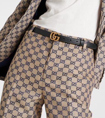 Gürtel GG aus Leder | Gucci
