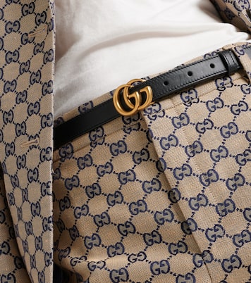 Gürtel GG aus Leder | Gucci