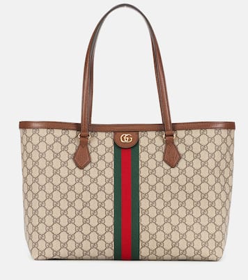 Shopper Ophidia Medium in canvas GG | Gucci
