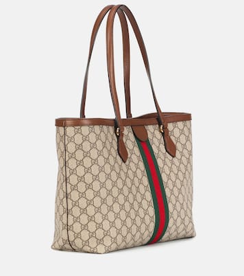 Shopper Ophidia Medium in canvas GG | Gucci