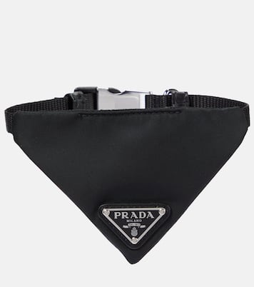 Collier pour chien en Re-Nylon à logo | Prada