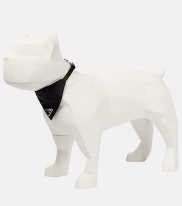 Collier pour chien en Re-Nylon à logo | Prada